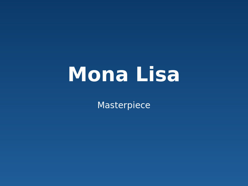 Mona Lisa