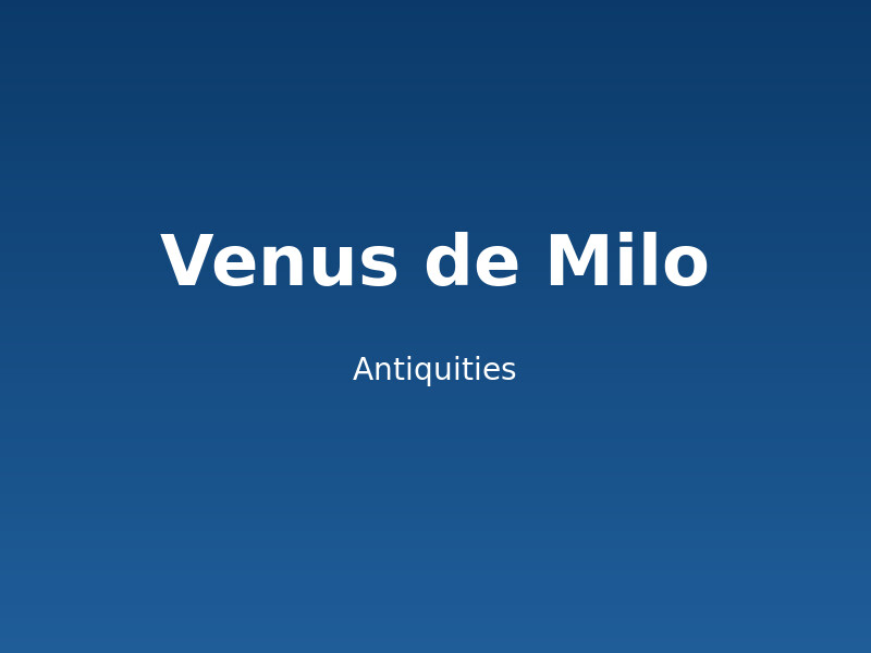 Venus de Milo